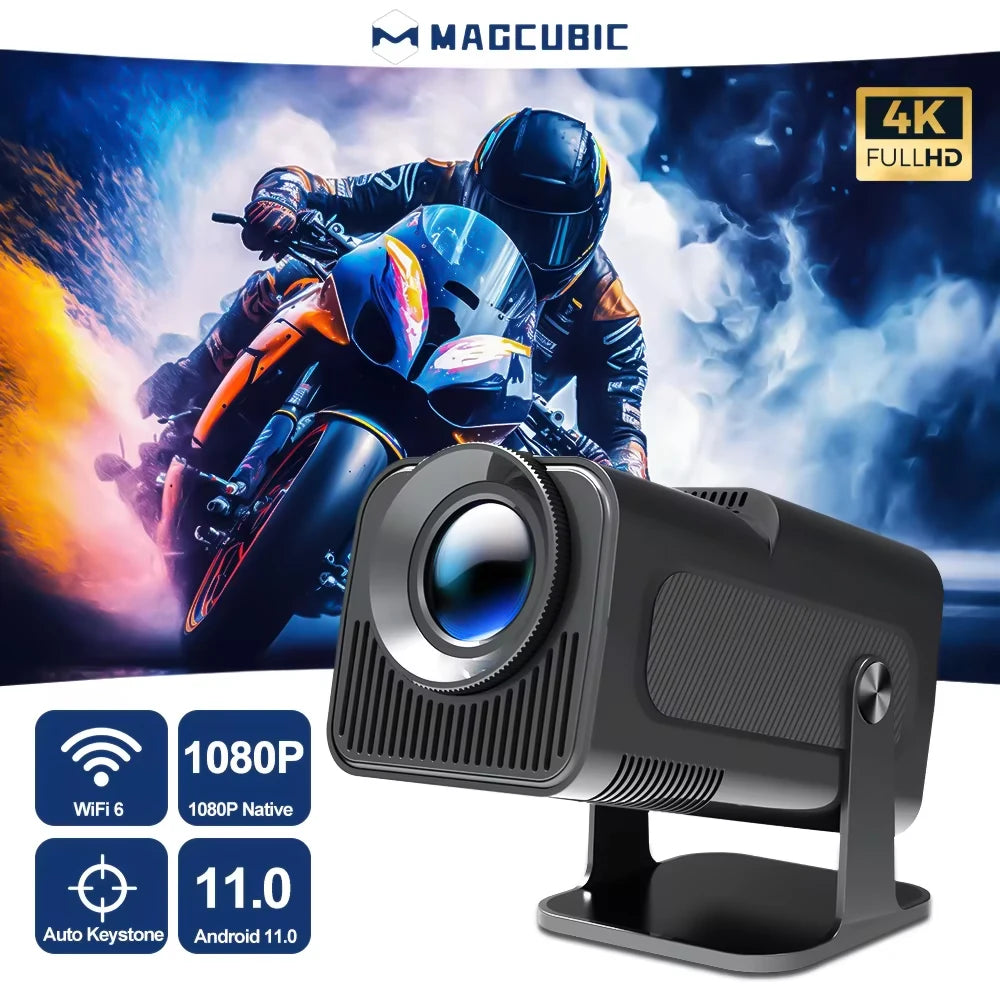 Magcubic Android 11 390ANSI HY320 Projector 4K Native 1080P Dual Wifi6 BT5.0 Cinema portable HY300