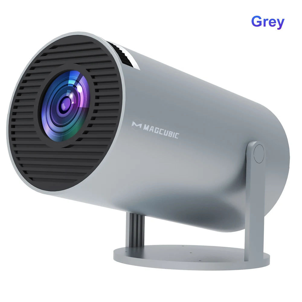 Mini Projecteur HY300 PRO 4K – Cinéma Maison & Extérieur, Android 11, WiFi 6, Bluetooth 5.0, 290 ANSI