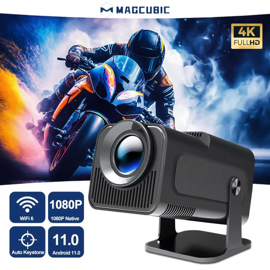Magcubic Android 11 390ANSI HY320 Projector 4K Native 1080P Dual Wifi6 BT5.0 Cinema portable HY300